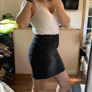 Universal Thread Black Denim Pencil Skirt (NWOT)